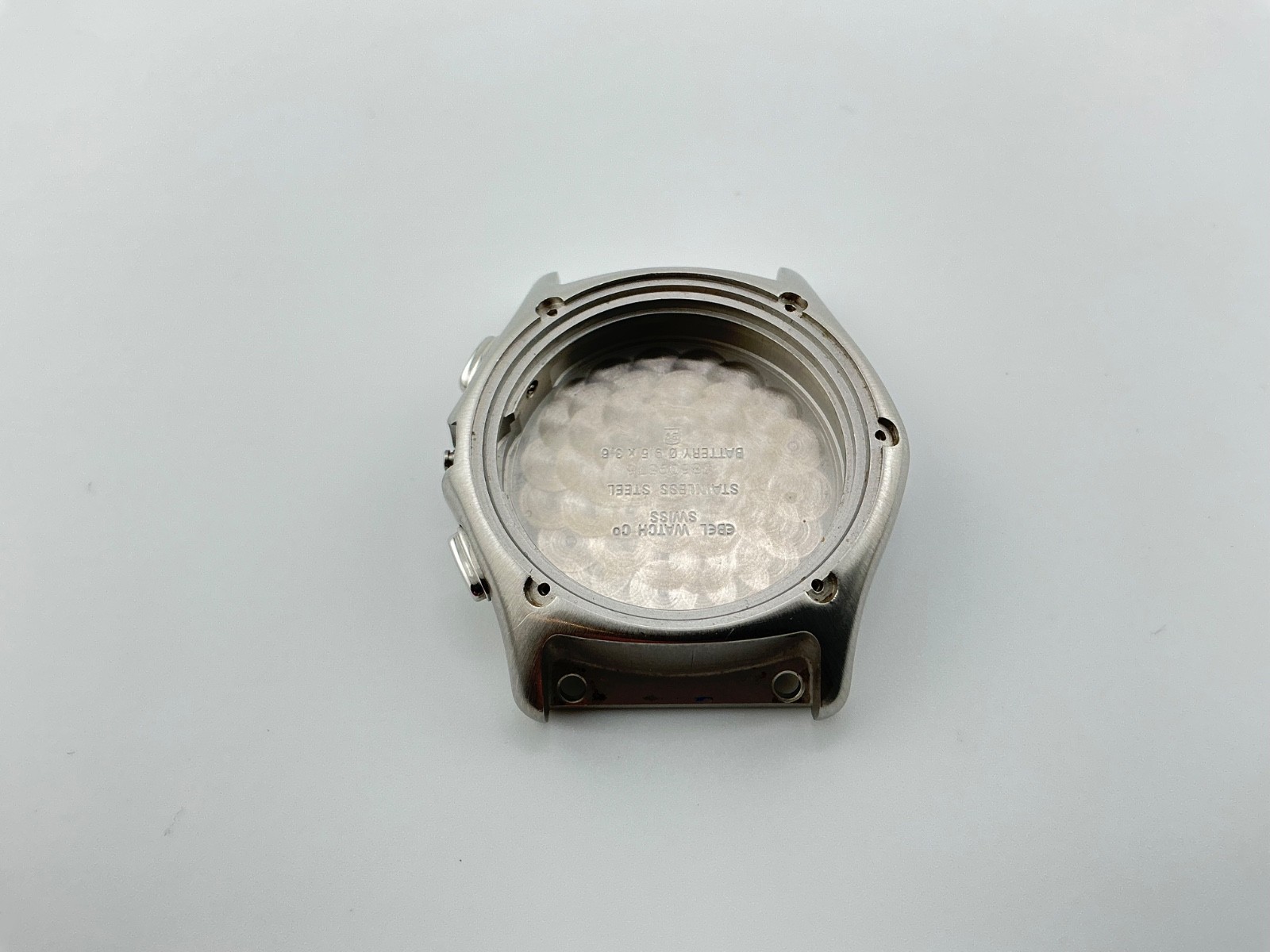 AUTHENTIC EBEL CLASSIC WAVE E1251F41 Watch case with pushers S/S See description