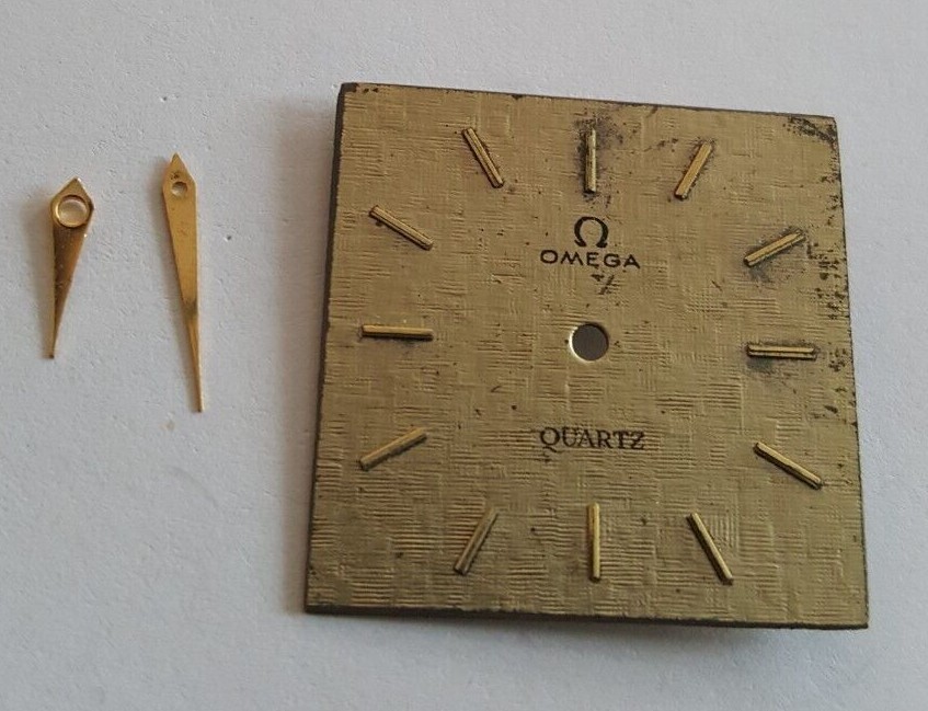 Omega Dial For Caliber 1380 + Hour and Minute Hands