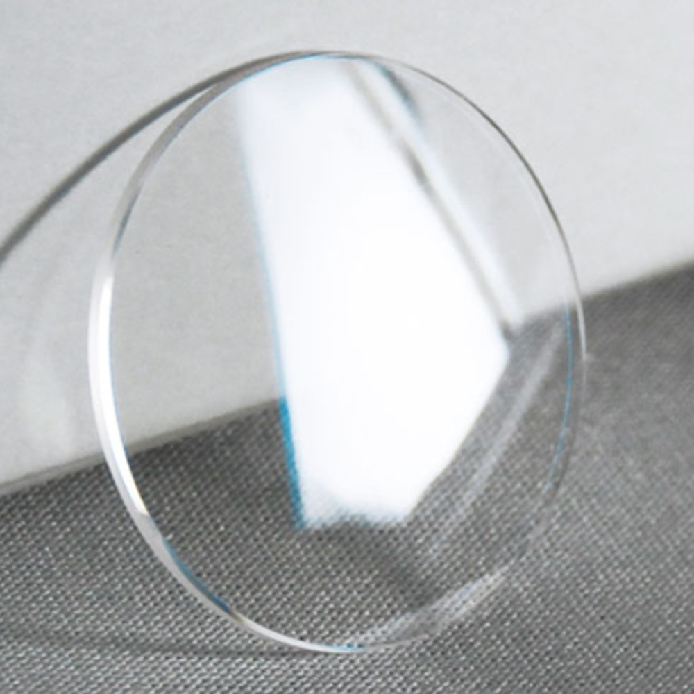 2.0mm Blue AR Coated Double Dome Sapphire Watch Glass Crystal 20-40mm Diameter