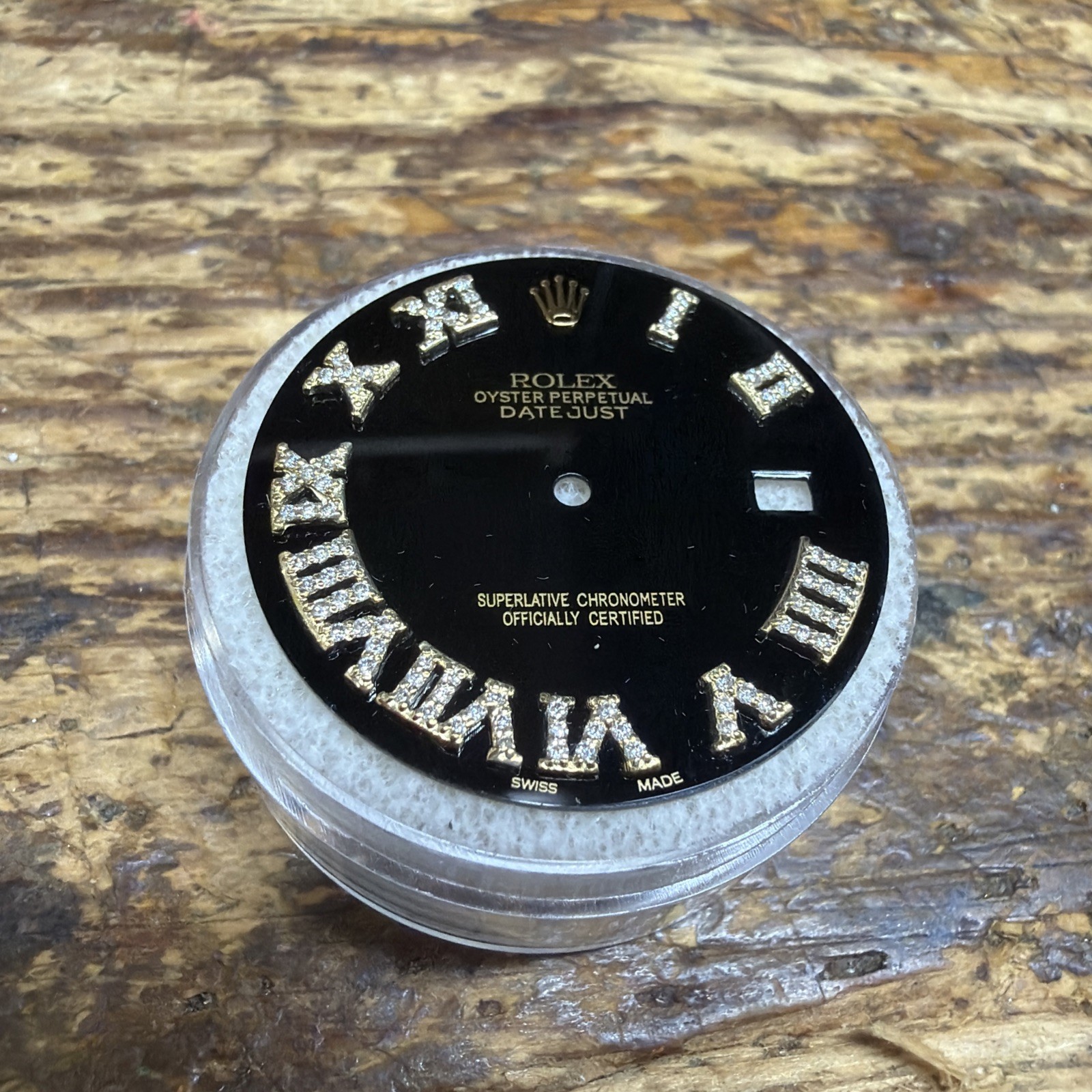Rolex DateJust 41mm Roman Numerals Diamond Black Dial 116333 & 126333