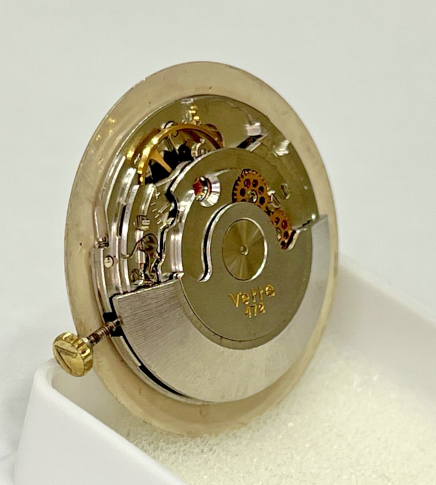 Vetta Dial & Movement Automatic Eta 2472 / 472 Date 23 Jewels Swiss Made Running