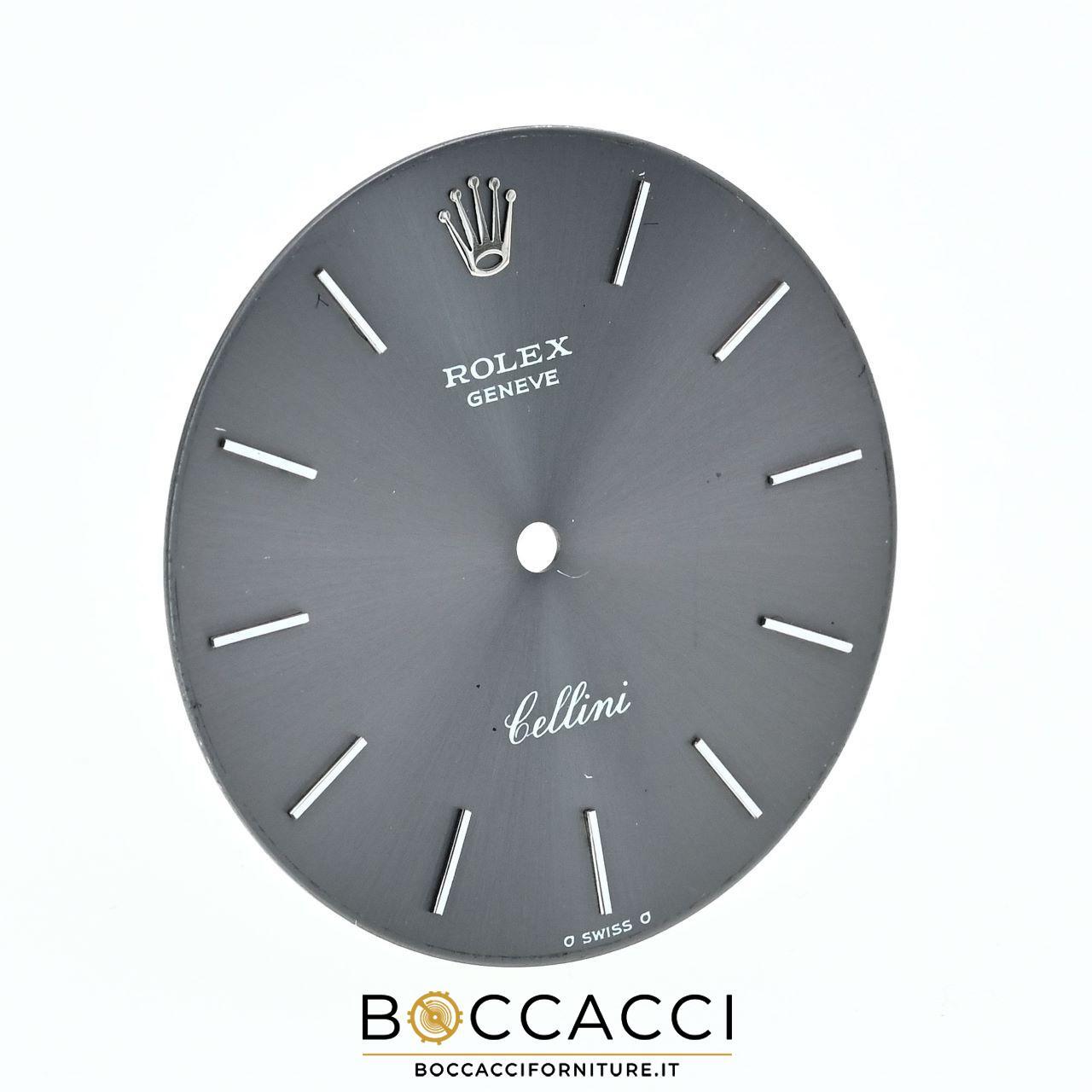 ROLEX Rhodium Cellini 32mm Dial ’’White Gold Index’’ For ref. 4112 Sigma Dial…