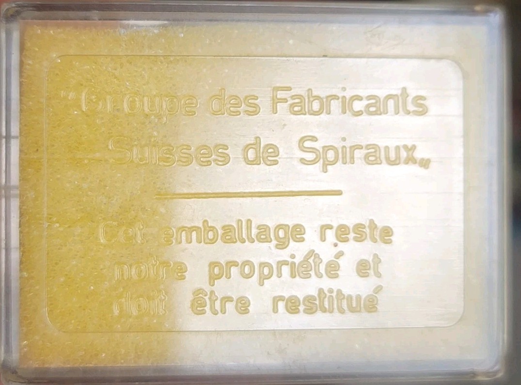 Baumgartner Frères BFG Cal. 552 Balance Complete NOS Swiss Stopwatch Part – PB9