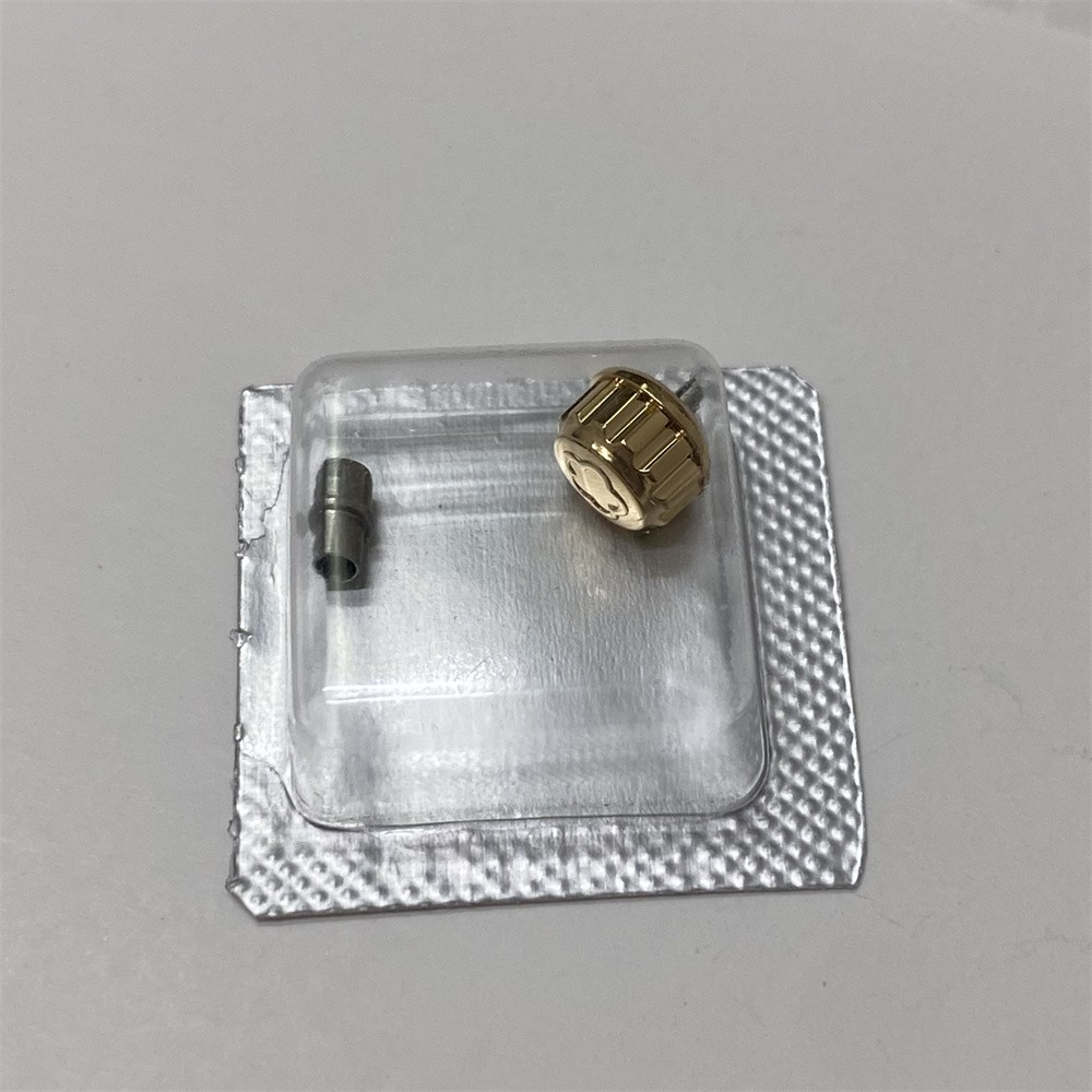 Watch Crown For Plum Blossom 787 Handle 6.4X4.2MM Inner Screw Locking Handle