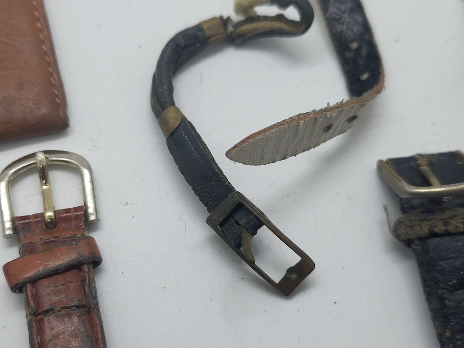 Vintage Old Watch Straps Various For Repair Or As Spare Parts USSR Era 2
