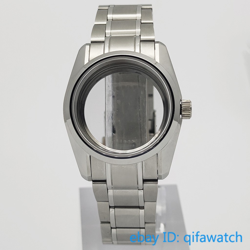 36mm Watch Case Sapphire Glass Fit NH34 NH35 NH36 ETA2824 Miyota8215-DG Movement