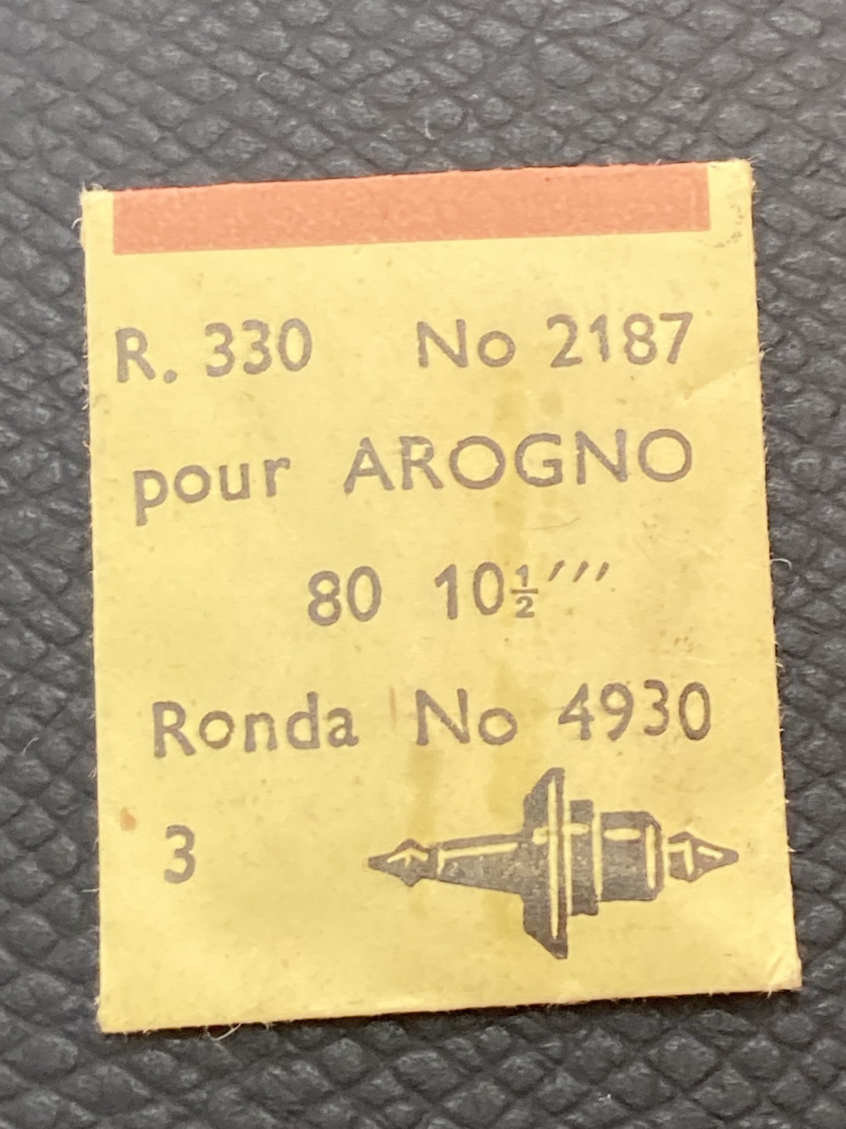 AROGNO 80 FAVORITE #2187 RONDA #4930 Sealed Pack of 3 Balance Staffs