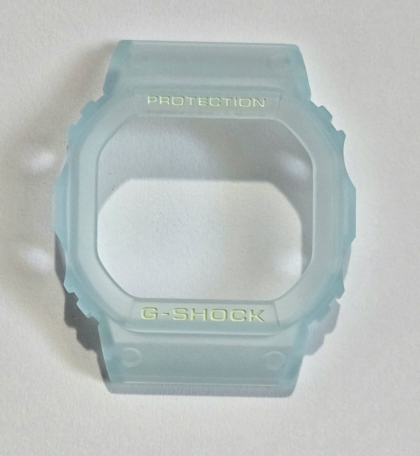 Genuine Casio Replacement BEZEL for G SHOCK DW5600SLB-2 LIGHT BLUE DW5600 **