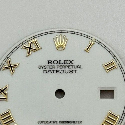 INCLUDES HANDS ROLEX Oyster Perpetual Datejust 36mm “Shantung” White Dial 126231
