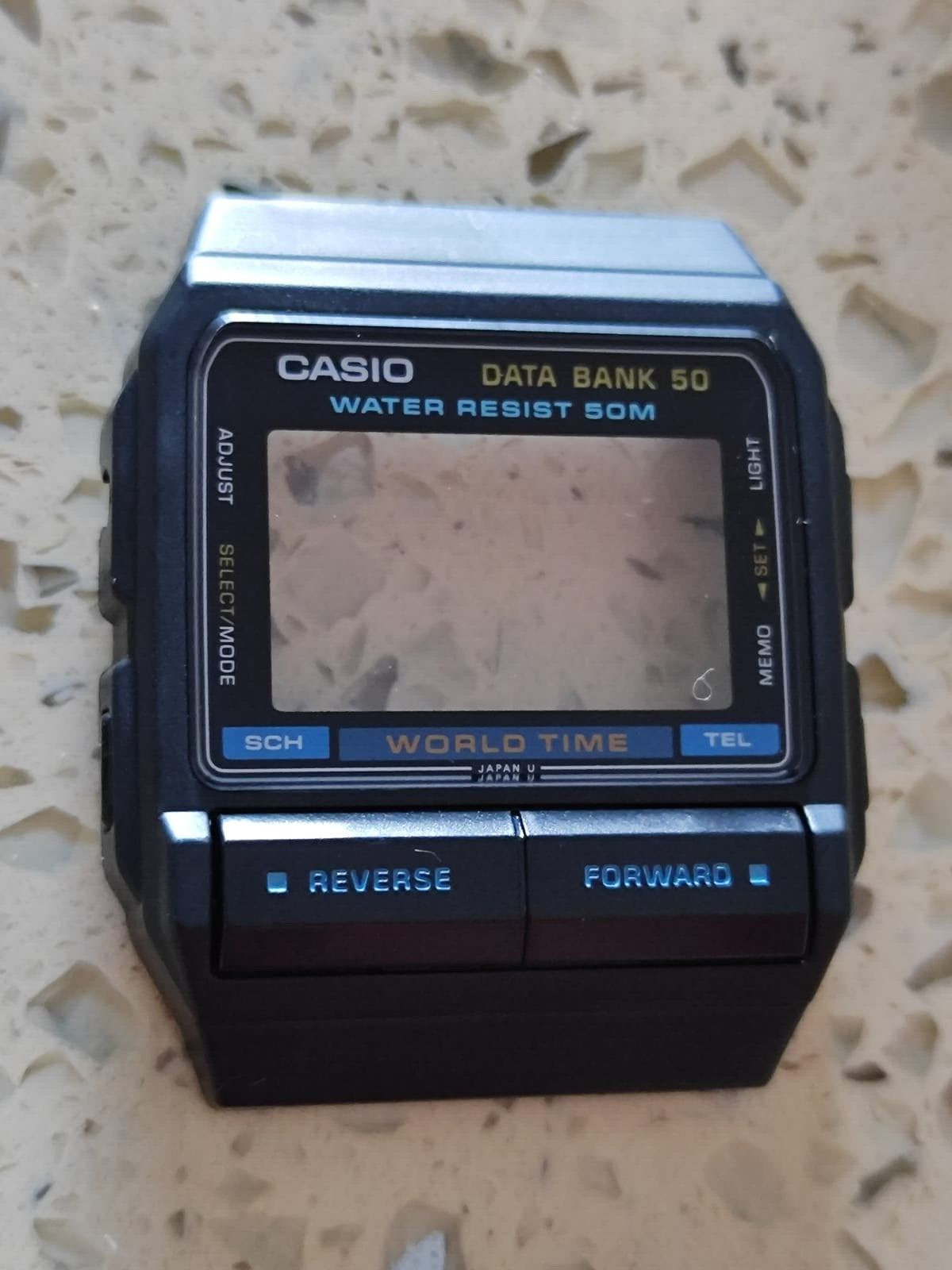 Original CASIO CASE CASIO DATA BANK DB-55 Black . QW..675 NOS
