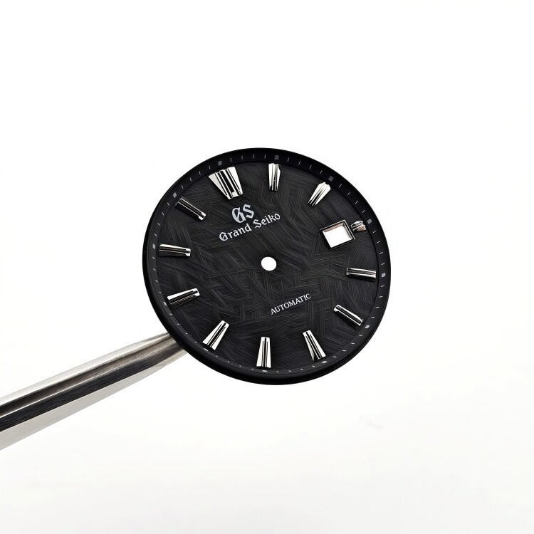 33.5mm Pattern GS Watch Dial No Luminous for NH35 Movement Watch Parts