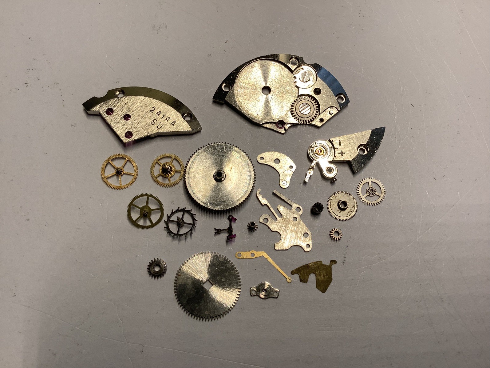 SOVIET WATCH PARTS WOSTOK 2409/2409A REPAIR PACK. 🟥SELECTION 4 with mainspring