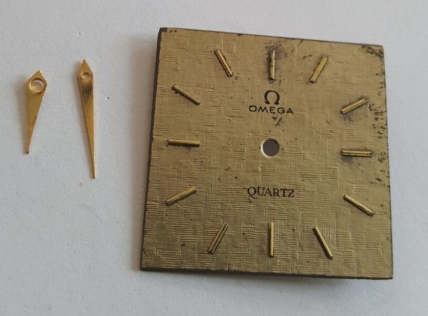 Omega Dial For Caliber 1380 + Hour and Minute Hands