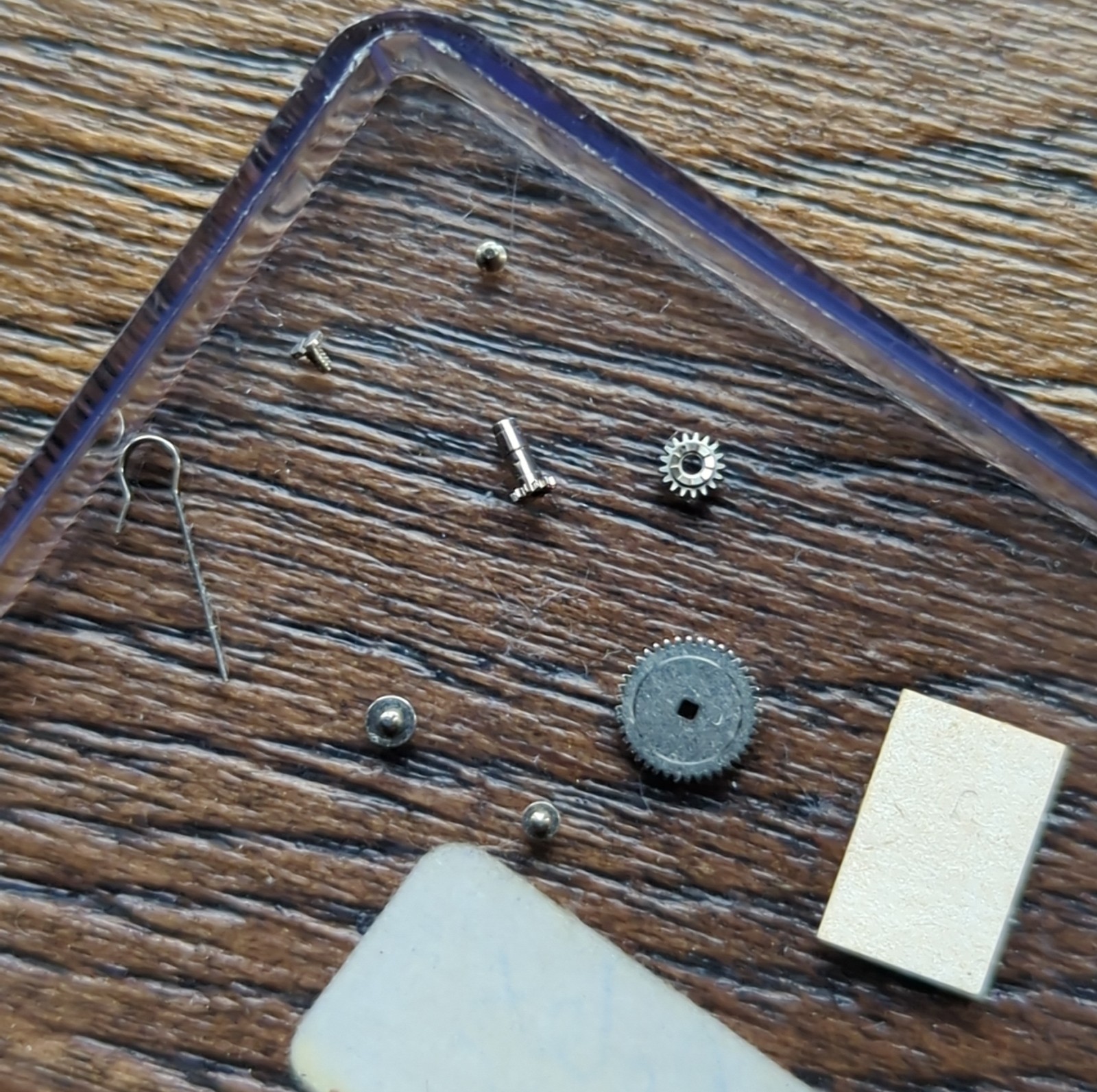 Rolex 2135 Lot of NOS Parts inc Pinion, Wheel, Screws, Barrel Jewel (U91)
