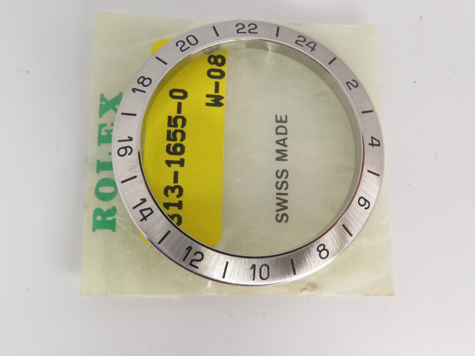 Vintage New Old Stock Rolex Oyster Perpetual Date Explorer II 1655 Steel Bezel