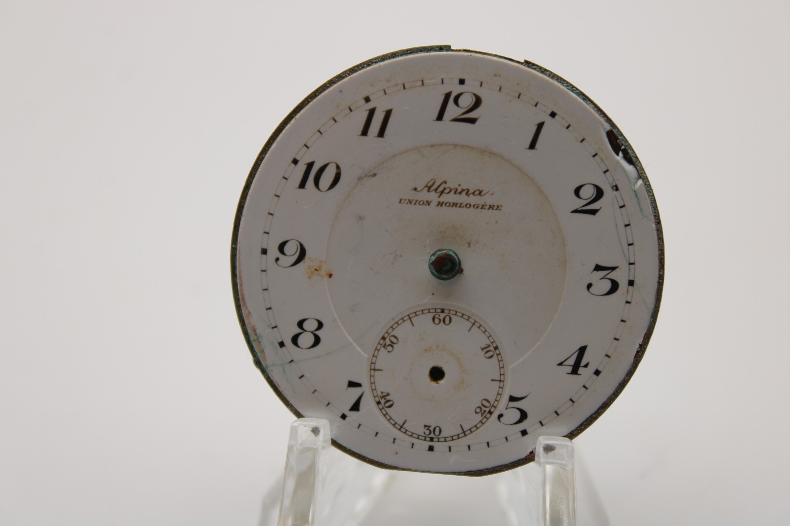 ALPINA UNION HORLOGERE POCKET WATCH MOVEMENT 41.2mm FOR REPAIR (OD)