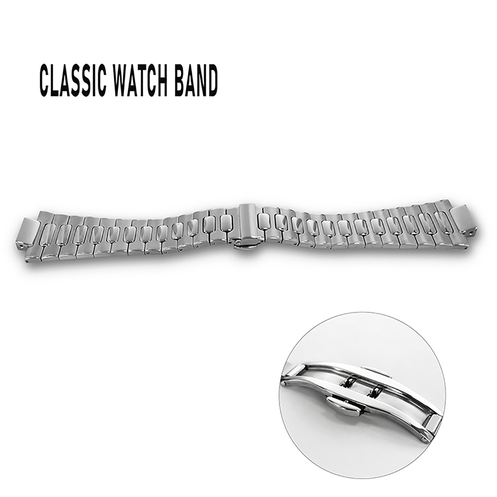 Watch Case + Strap + Dial + Hands 41mm Sapphire Glass for NH35/36 Watch Movement