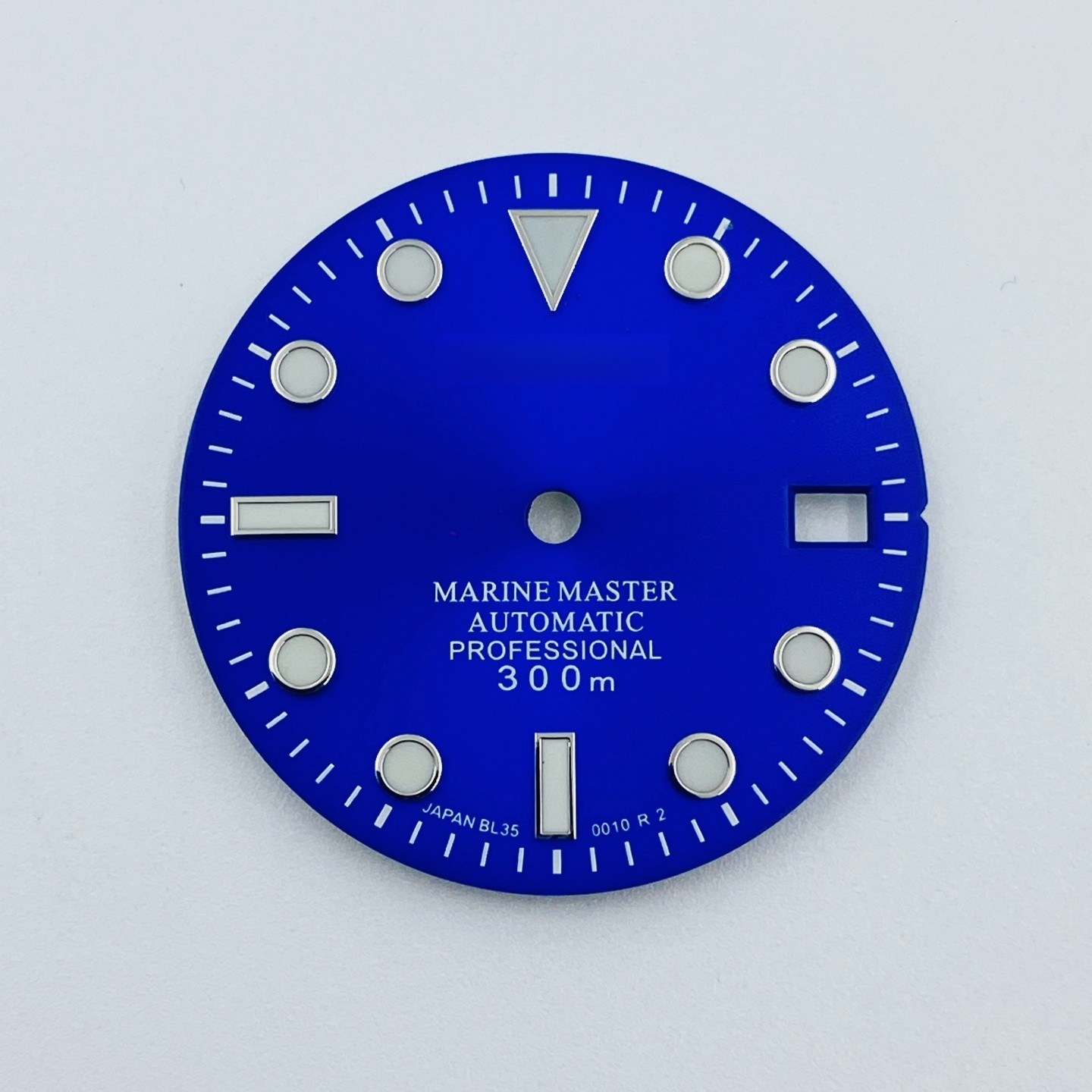 28.5mm Sun Pattern Watch Dial Green Luminous For Nh35 Nh36 Movement Watch Parts