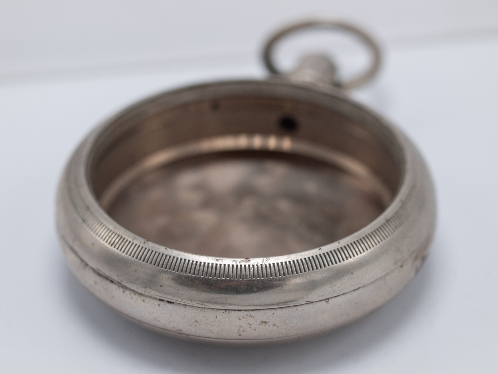 Fahys Oresilver 18s Pocket Watch Open Face Lever Set Case 55.8mm