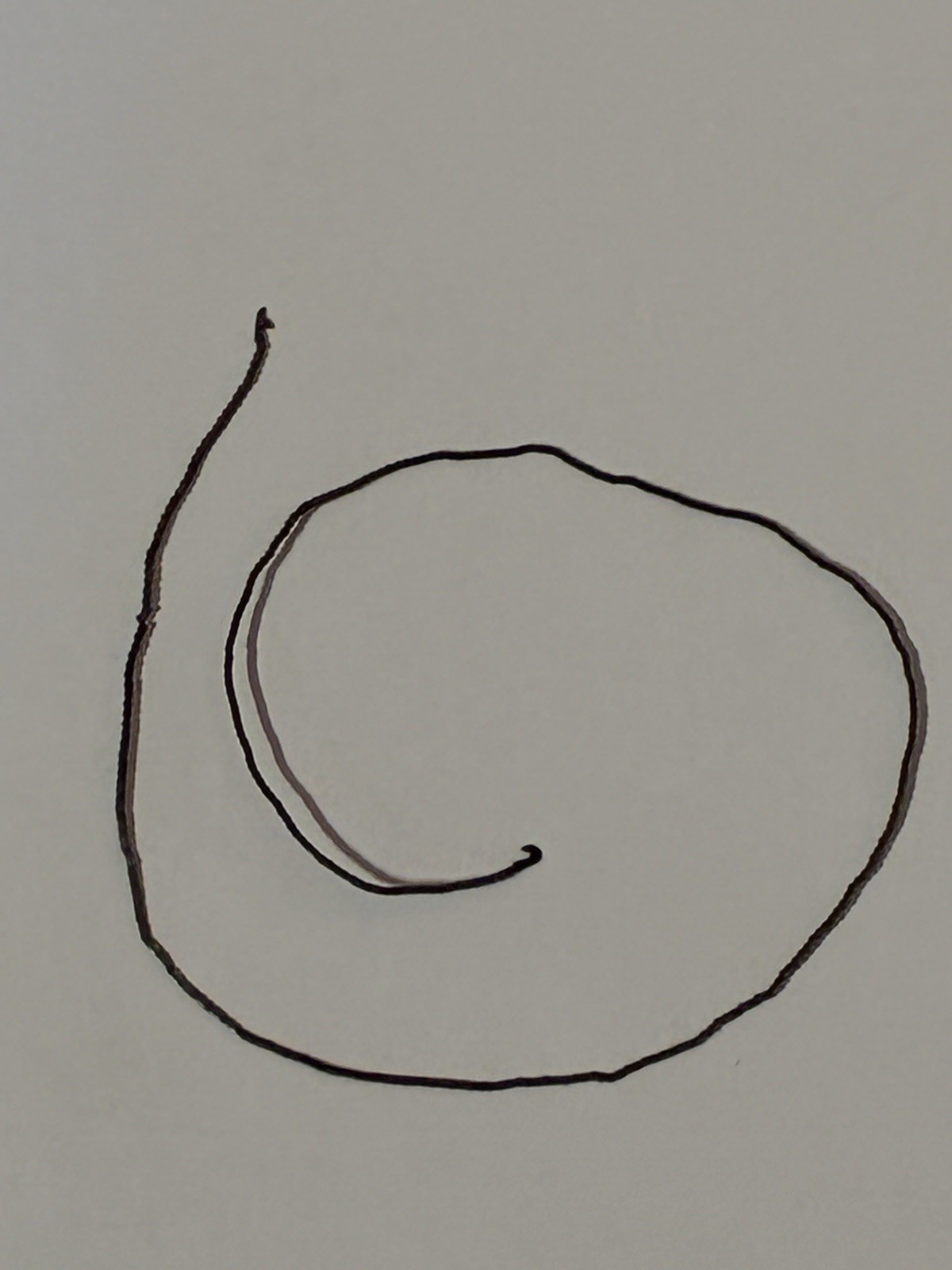 Antique Fusee Pocket Watch Movement Chain with Hooks 7.5″ x .022″ x .009″