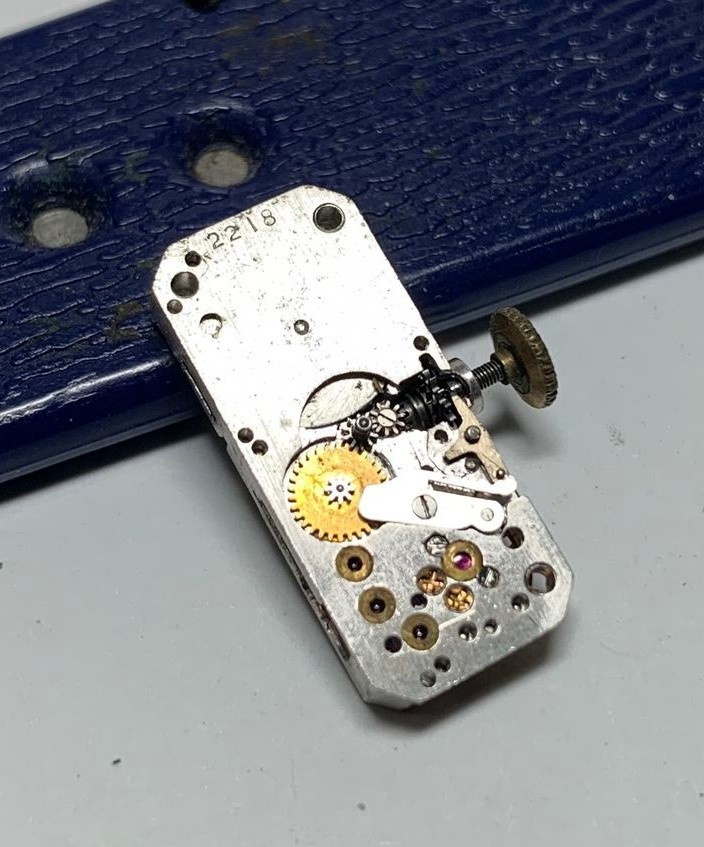 1930 Waltham USA Ladies 17 Jewels Caliber 400 Dainty Baguette Movement- 4 Parts!