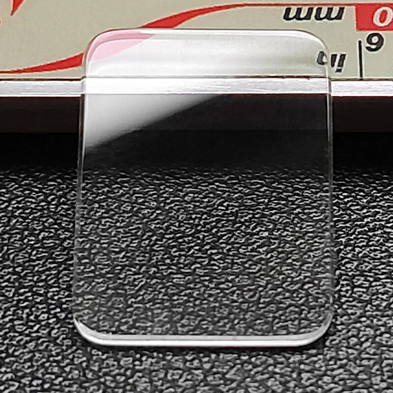 Flat Square Mineral Watch Crystal for DW Watch Glass Lens Repair Kit 23.3×17.3mm