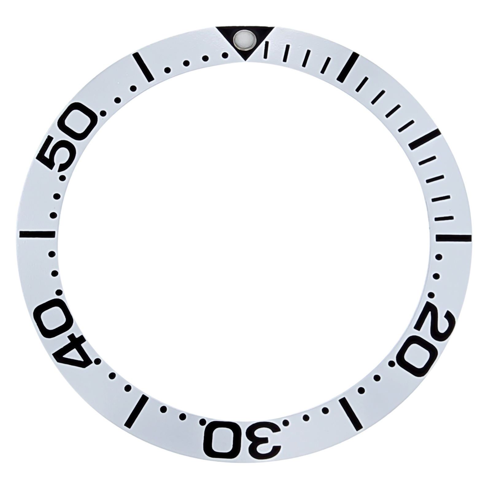 BEZEL INSERT FOR 41MM CASE OMEGA SEAMASTER 2231.50, 2532.20,2542.80 SILVER GRAY