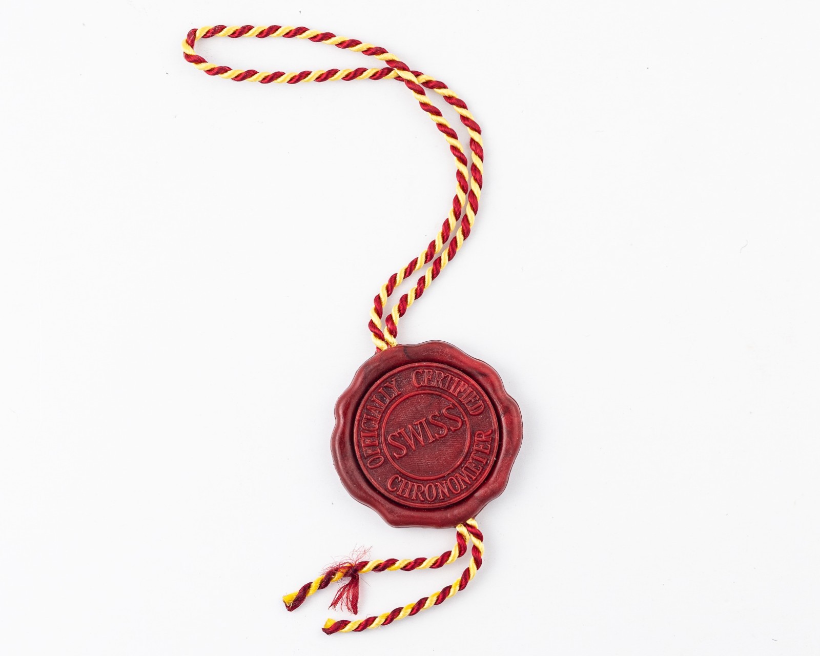 Rolex Vintage Red 1960’s Chronometer Seal Hang Tag! RARE Find!!