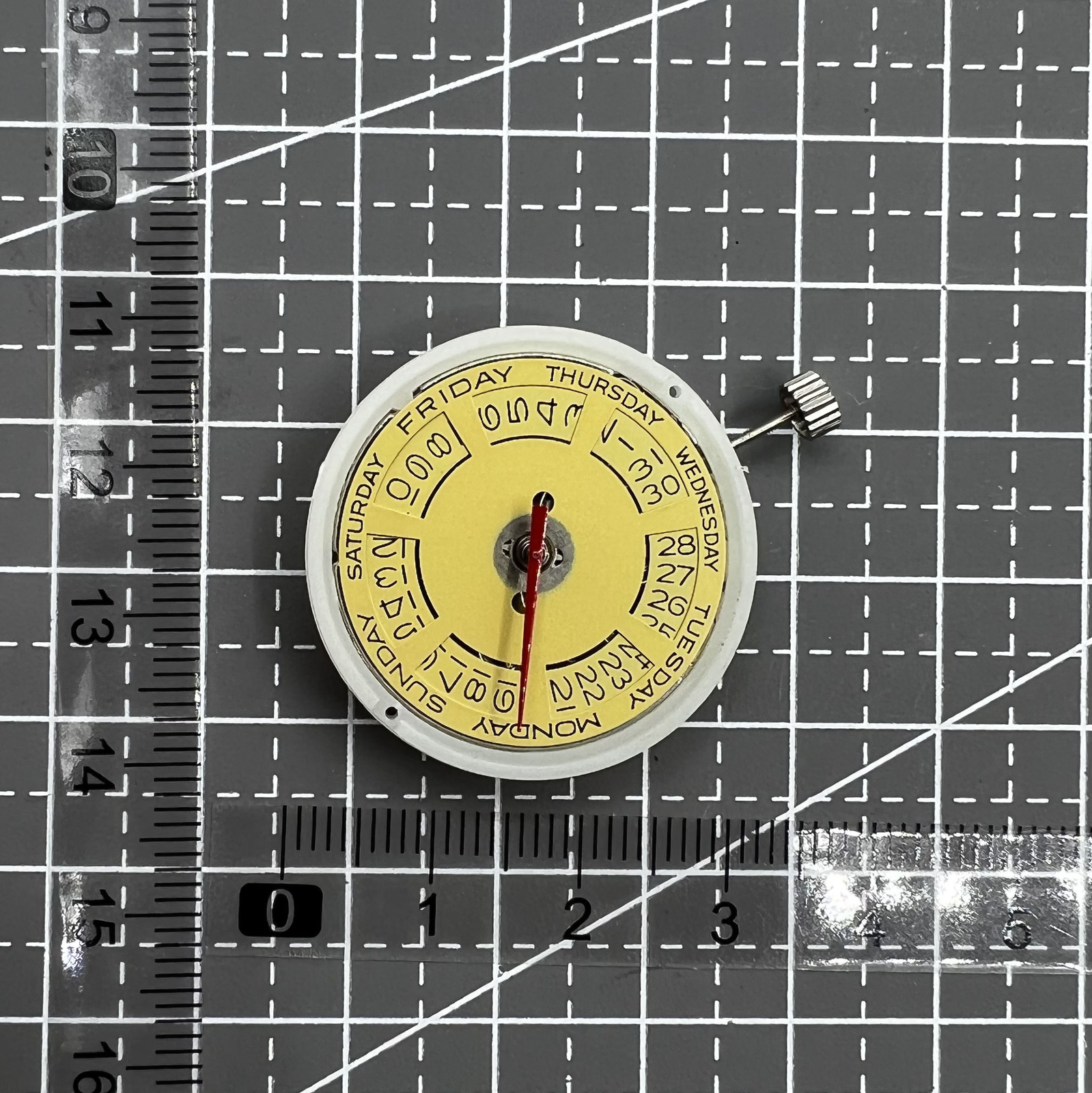 Tianjin Seagull T16 Day Date Automatic Mechanical Movement Golden Dial