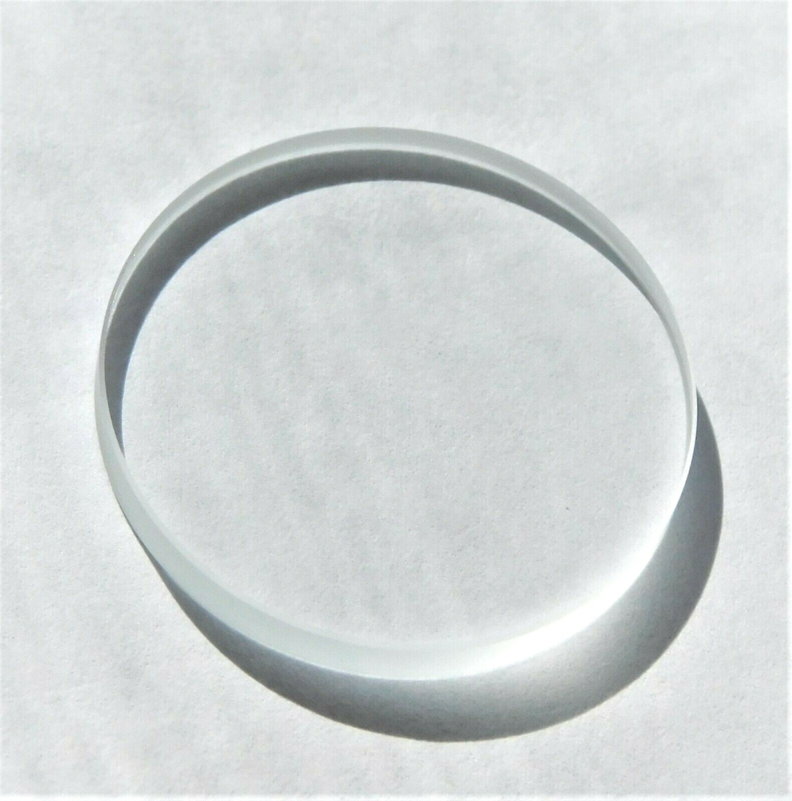 Flat mineral glass watch crystal 3.00mm thick, diameters 25.0 to 28.9mm 1 piece