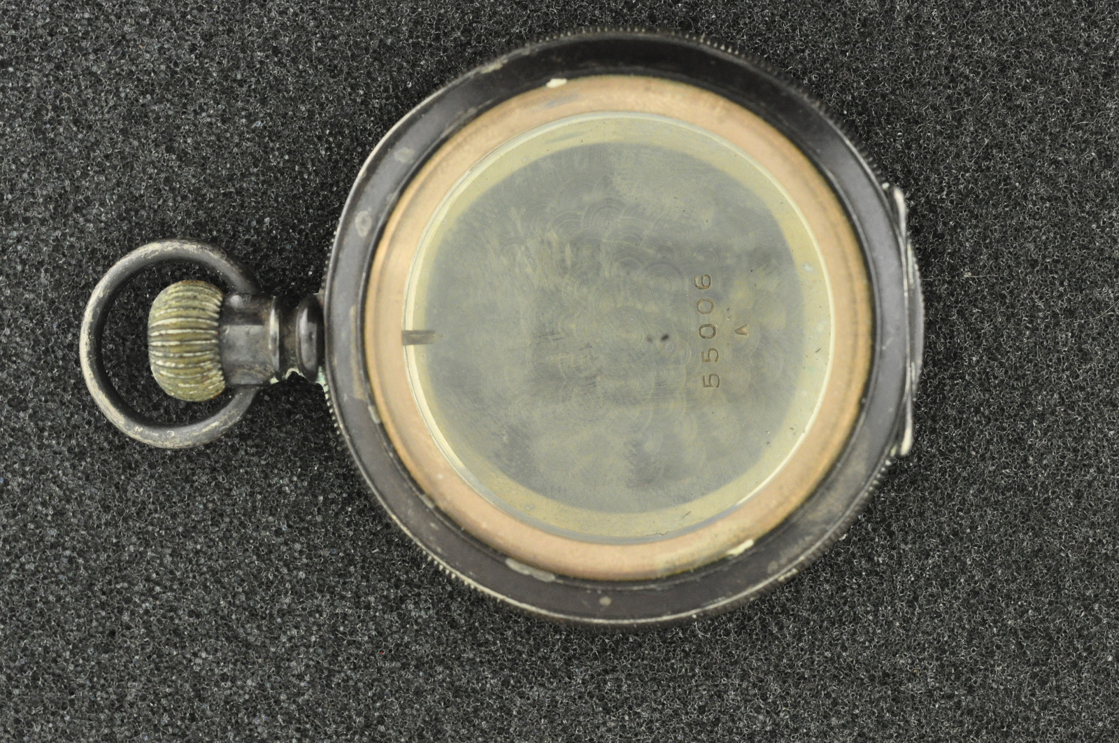 VINTAGE 6 SIZE COIN SILVER C.W.C SETM SET POCKET WATCH CASE!