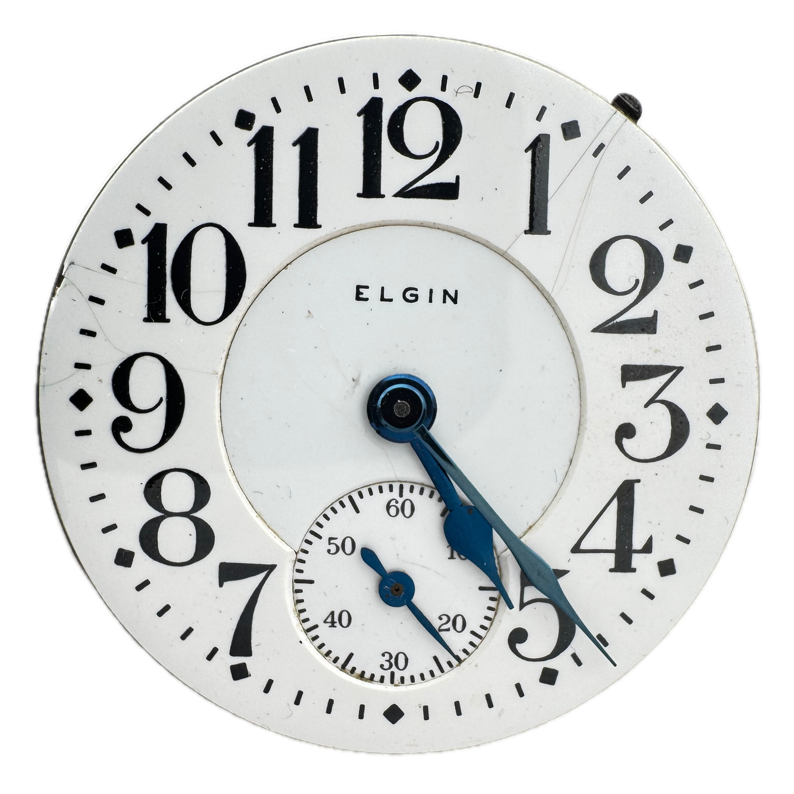 Antique 16s 1917 Elgin 23j Veritas Railroad Class A Pocket Watch Movement 376