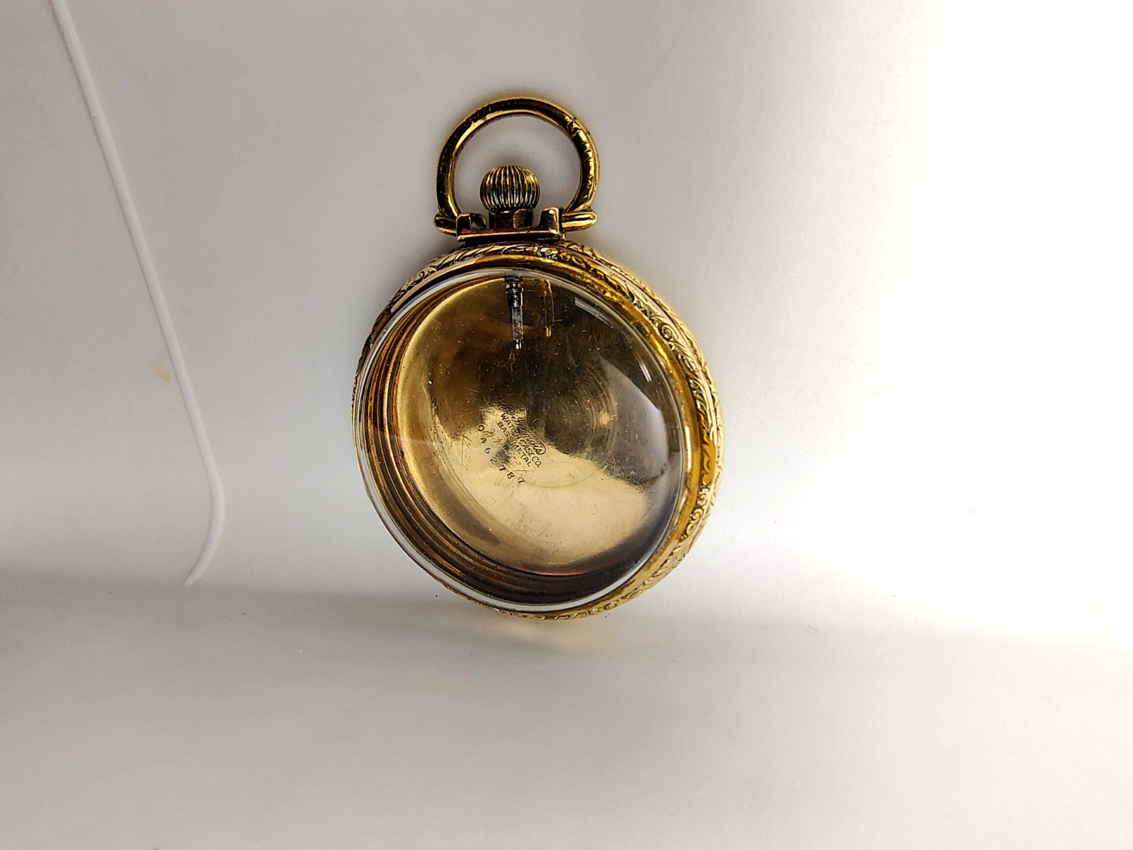 49 MM 16s Gold Plated ILLINOIS 0462787 Pocket Watch Case