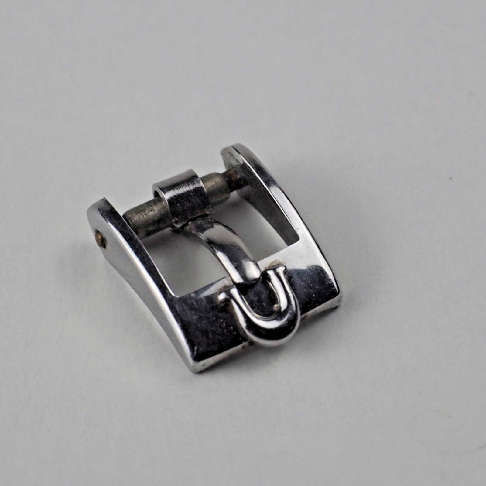 Vintage OMEGA 8mm Steel Buckle for Ladies Vintage Watch Strap – Genuine