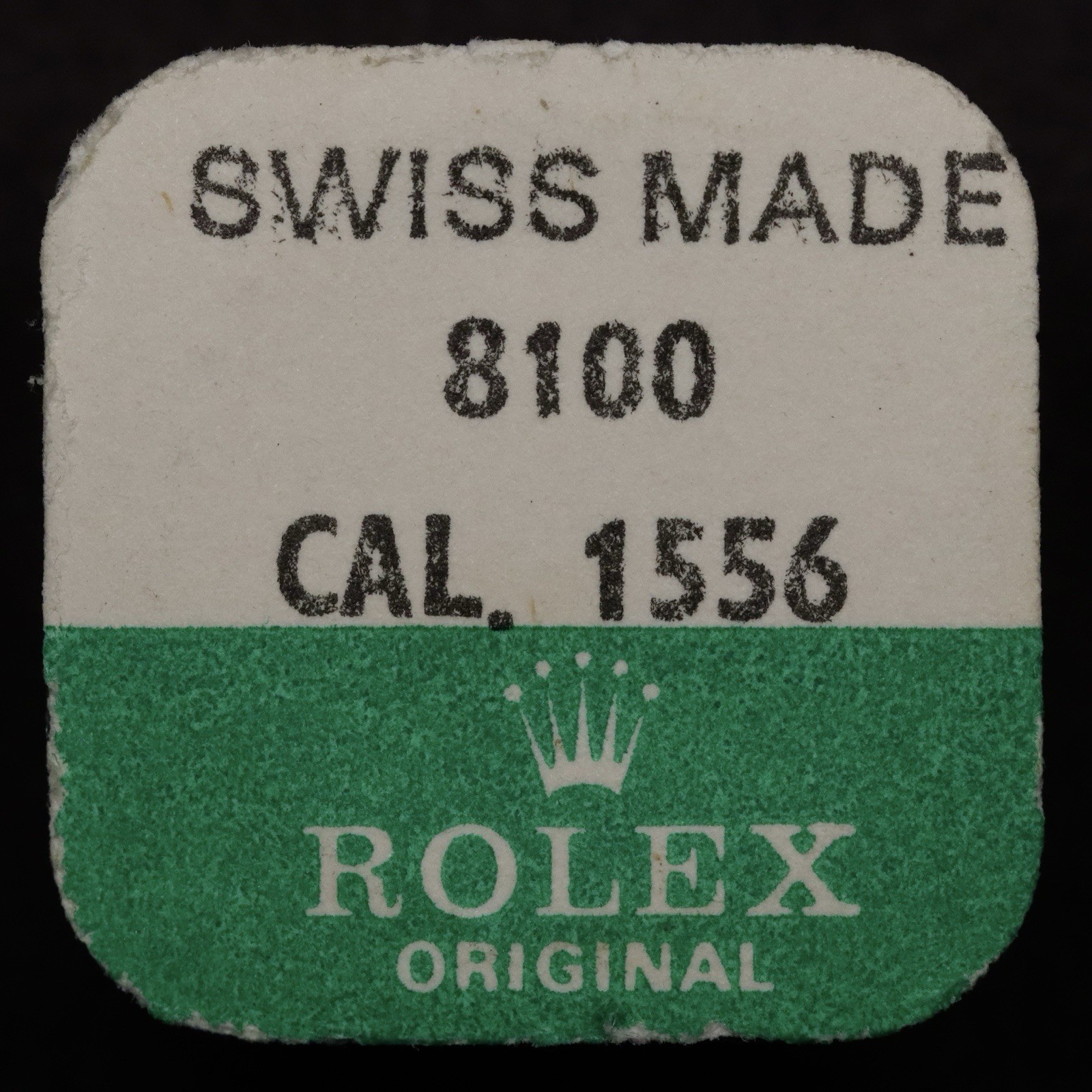 Original Rolex Spare Part # 8100 Caliber 1556 Fourth Wheel. Sealed NOS