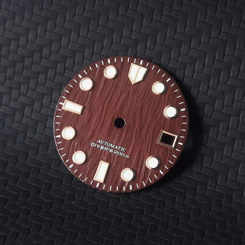 Birch Dial Blue Lume for NH35/NH36 Movement 28.5mm Dial