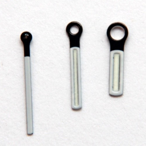 OEM GENUINE IKEPOD MANATEE WATCH HANDS ENAMEL FINISH 0.90 x 1.50 x 0.25 NOS NEW