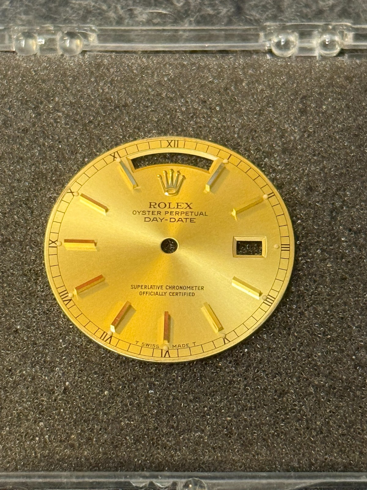Genuine Rolex OEM Oyster Perpetual Day-Date 36mm Dial Champagne Gold 18038 18238