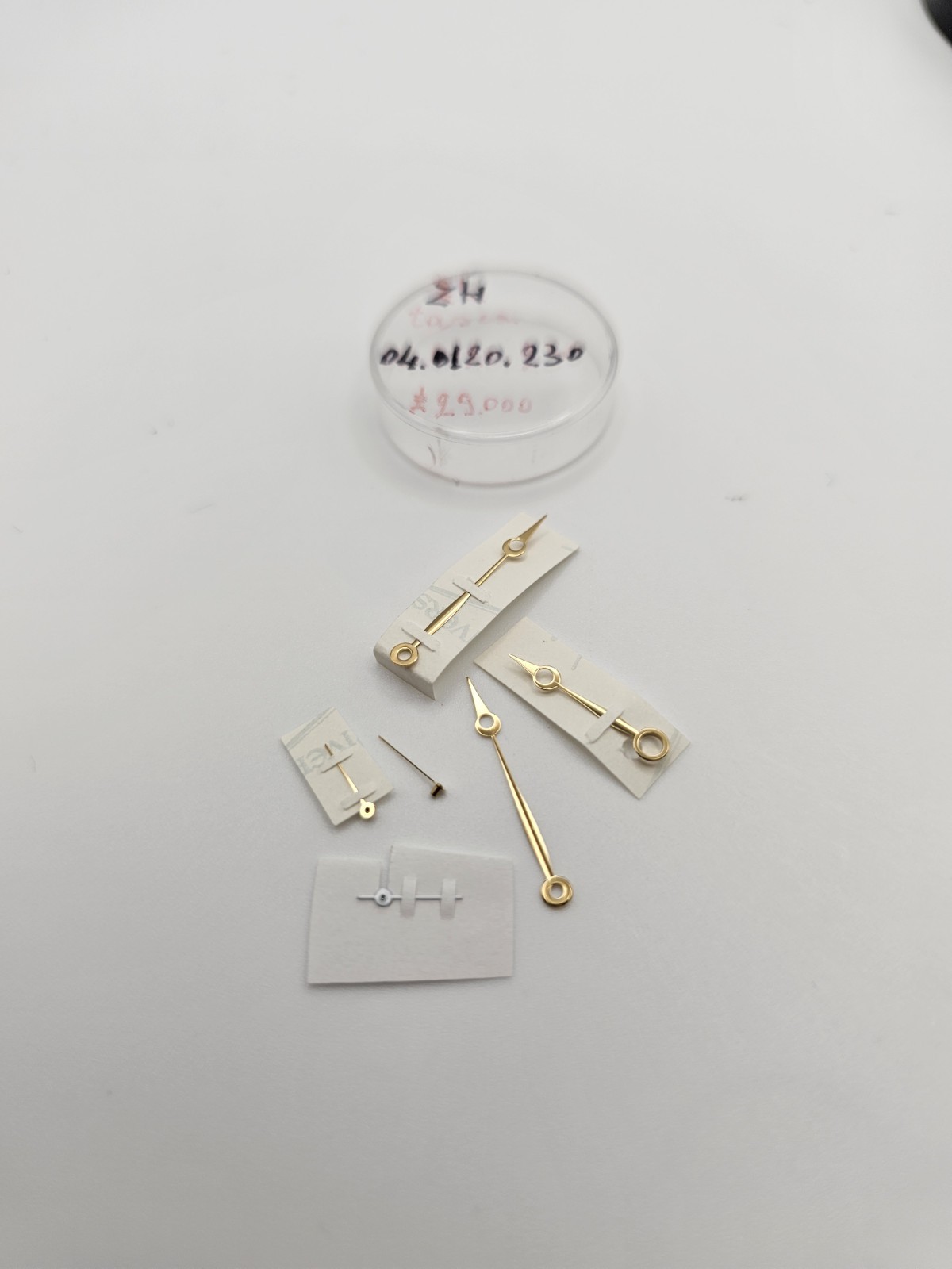 1x NOS Kit Zenith Pocket – Gold – Second Hand – Pocket Watch Balls 04.0120.230