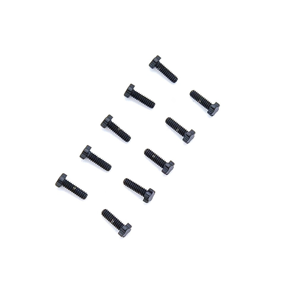 10 Piece 5.3mm 2.4mm 1.35mm 5 Star Black Screws For Richard Mille Watch Case