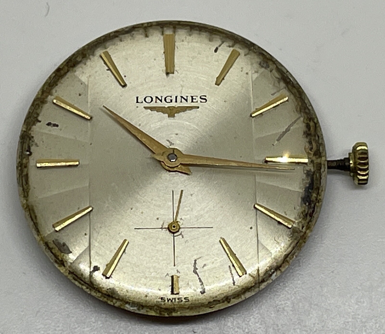 LONGINES 23Z MOVEMENT 17 Jewels Swiss Does Not Run