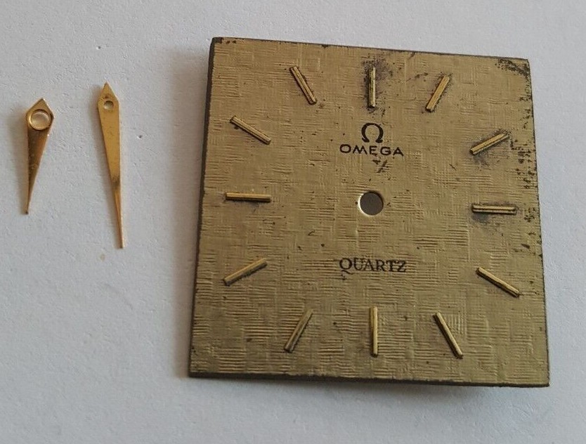 Omega Dial For Caliber 1380 + Hour and Minute Hands