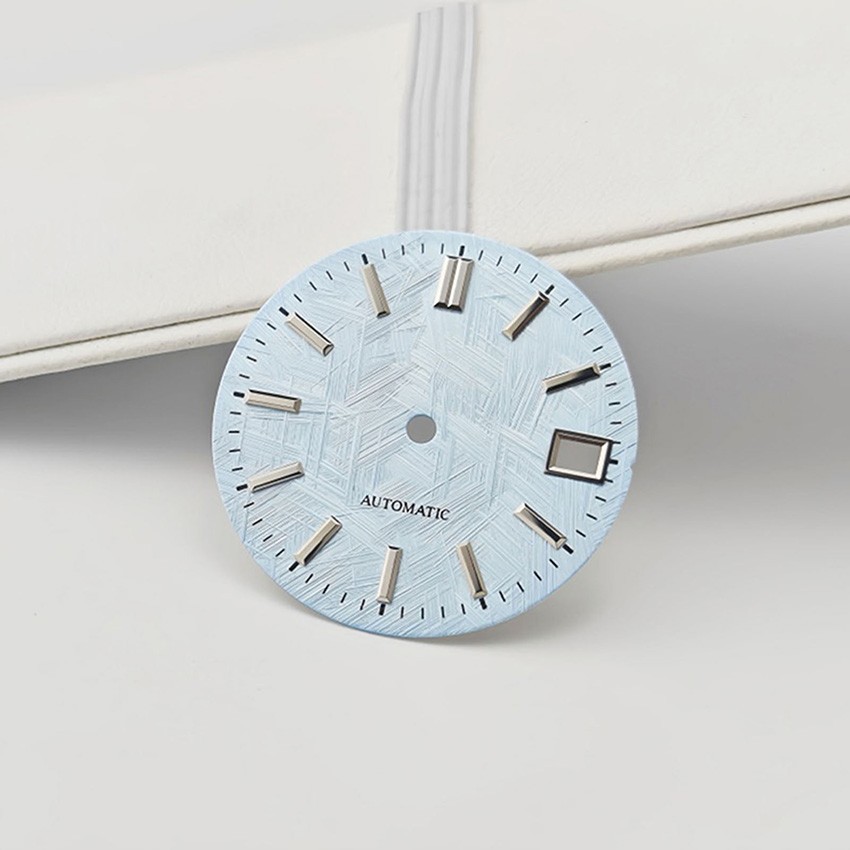 28.5mm Watch Dial Mechanical Watch Random Pattern Dial for NH35/NH36 Movement