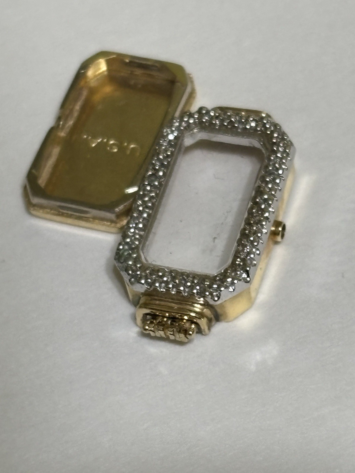 14k Solid Gold Watch Case Lot Of 2 Front And Back 8.0g
