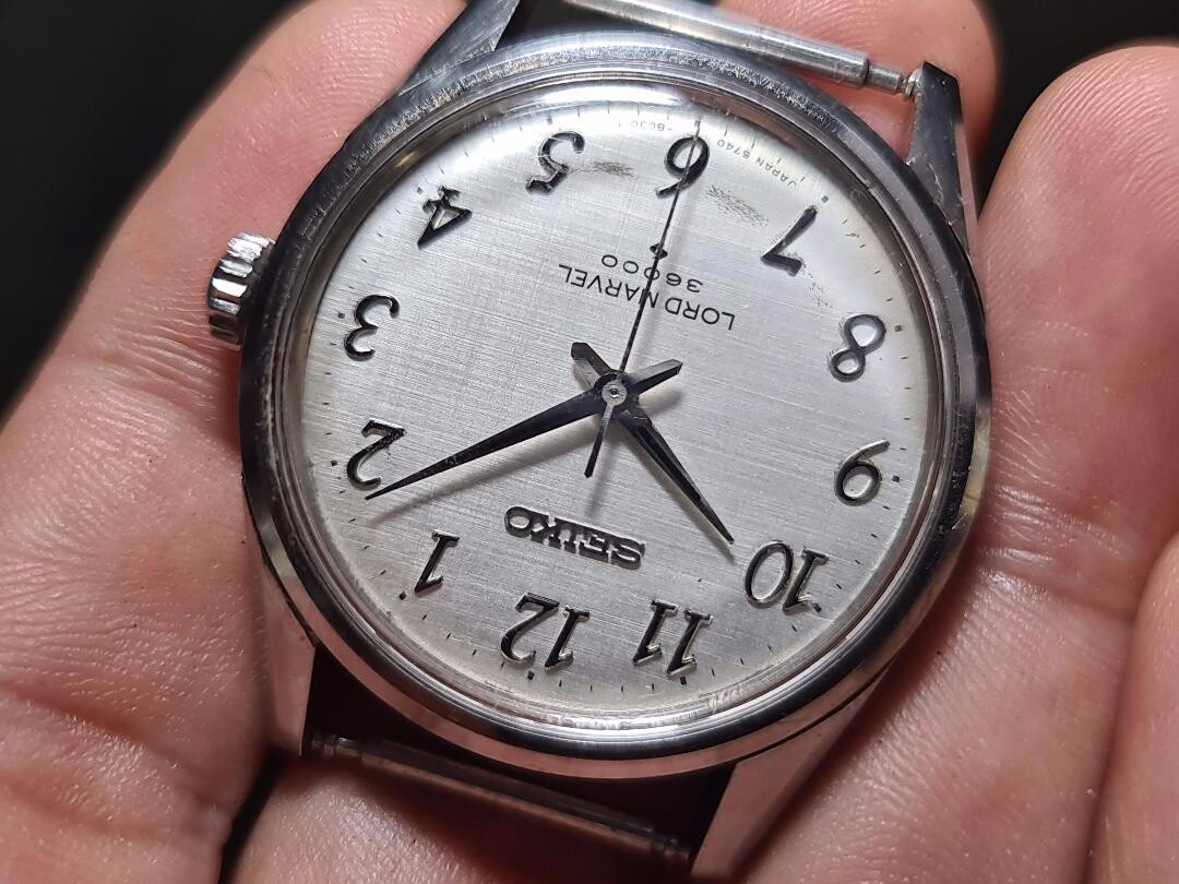 RARE SEIKO LORD MARVEL STAMPED 20 YEARS OF DILIGENCE GIFT KIYOICHI-KUN YRC 5470