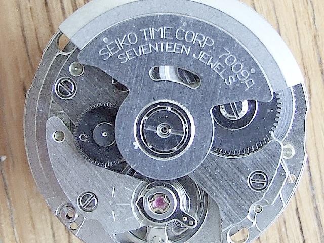Seiko 7009A automatic watch movement. New old stock