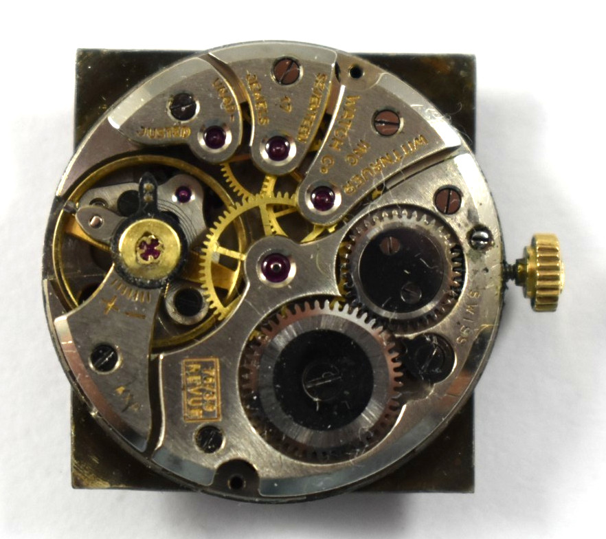 Vintage Wittnauer Revue 17J 76/3G Mechanic Wrist Watch Movement lot.ek