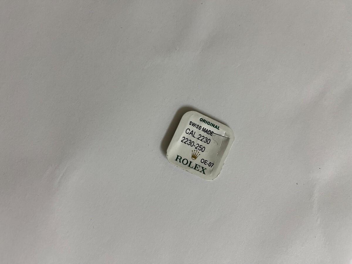 Genuine Rolex 2230 250, 2235 250 setting wheel NEW 1 per order