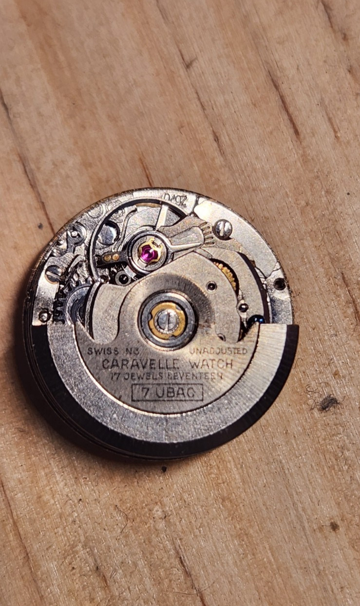 Caravelle N3 17 Jewels Automatic 18mm movement w/dial