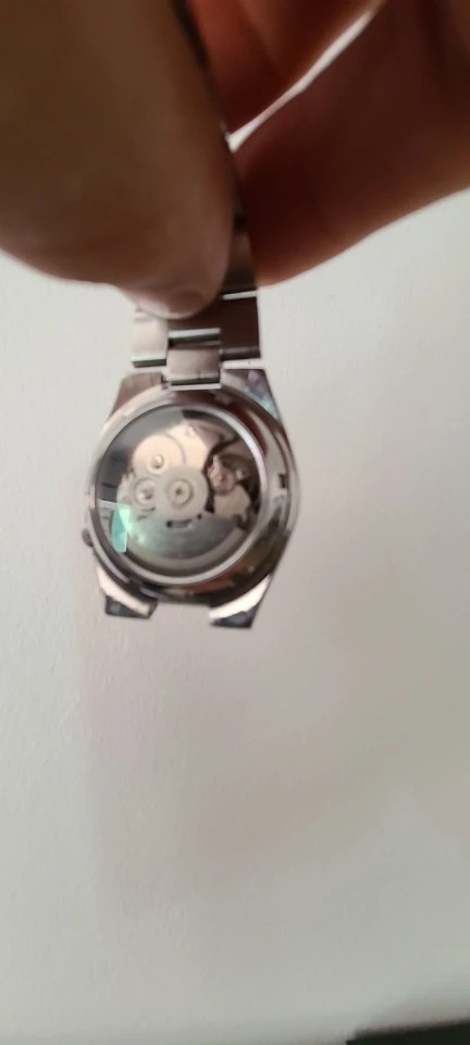 Mod Transparent Glass Watch Case Back Cover For SKX007 NH35 NH36 Mod Parts